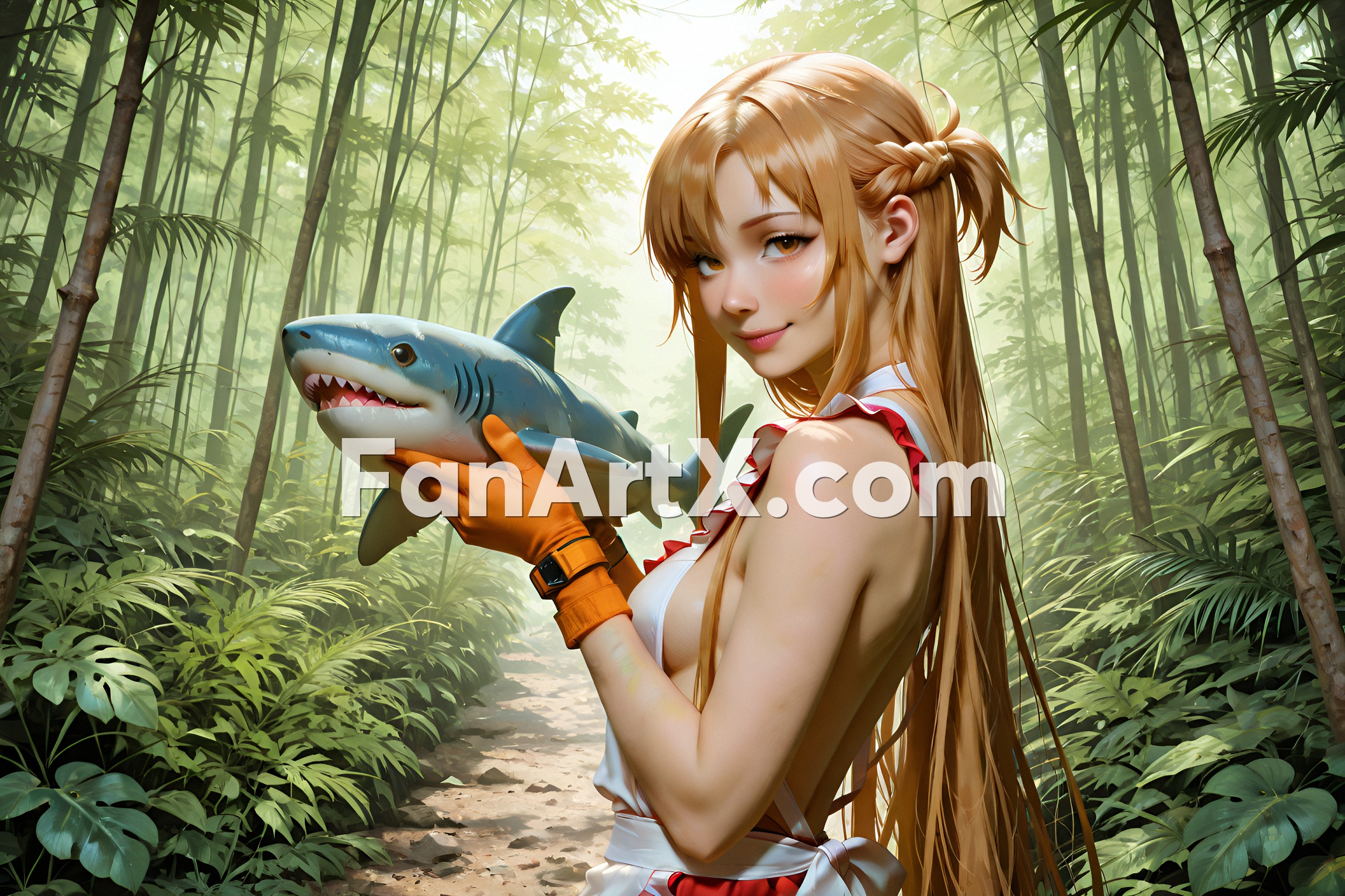 Sao Asuna Yuuki Fanart - Sword Art Online character 6728769